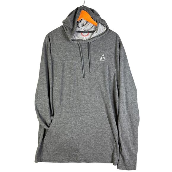 Gerry Lightweight Performance Hoodie Long Sleeve Activewear Dark Gray‎ 2XL XXL - Picture 1 of 7